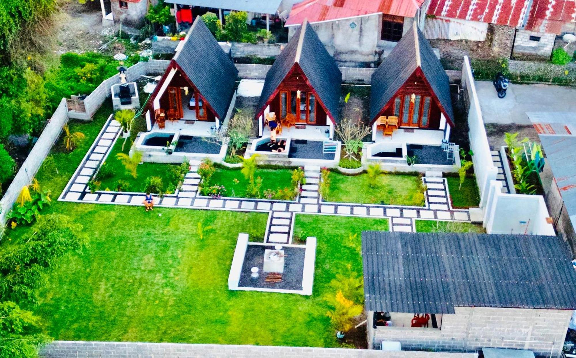 Ampik Batur With Private Hot Springs Bed & Breakfast Kubupenlokan Bagian luar foto