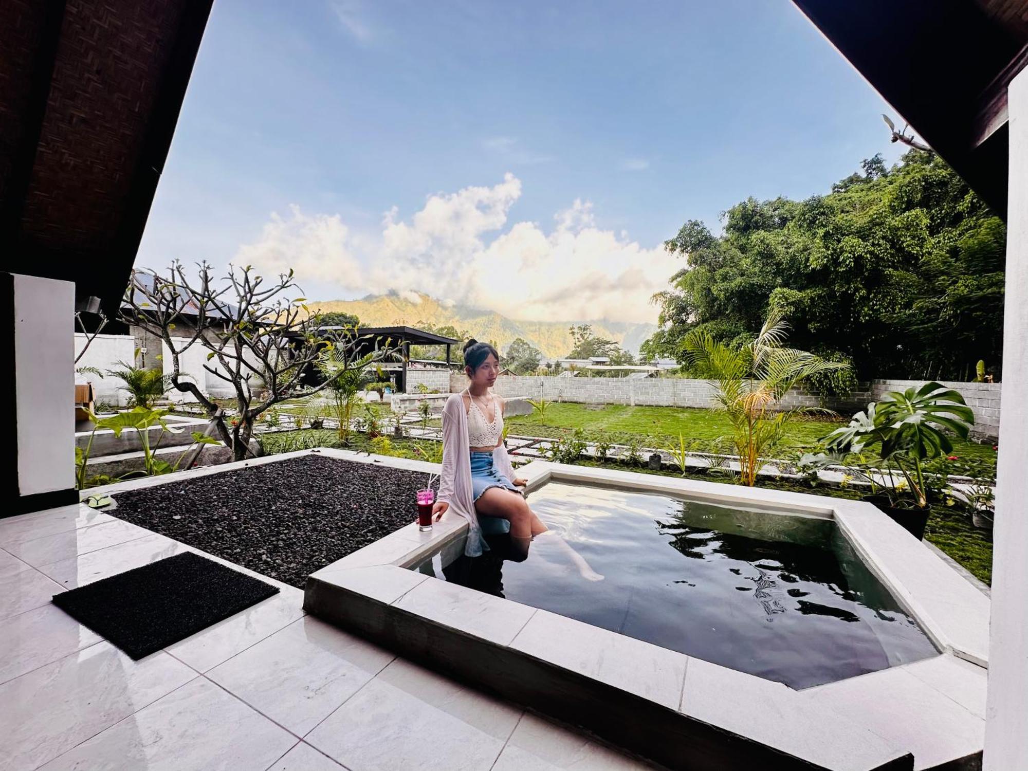 Ampik Batur With Private Hot Springs Bed & Breakfast Kubupenlokan Bagian luar foto